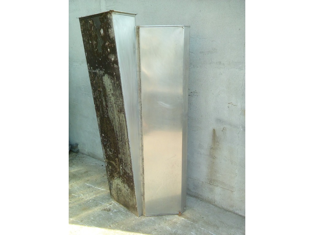 Cappa professionale acciaio l. 200 cm p. 115 cm in vendita - foto 3