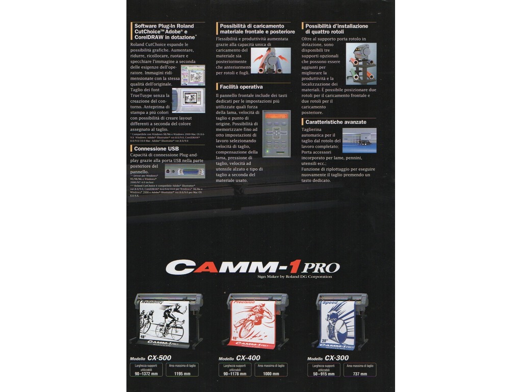 Plotter da taglio roland camm 1 pro CX 300 in vendita - foto 2
