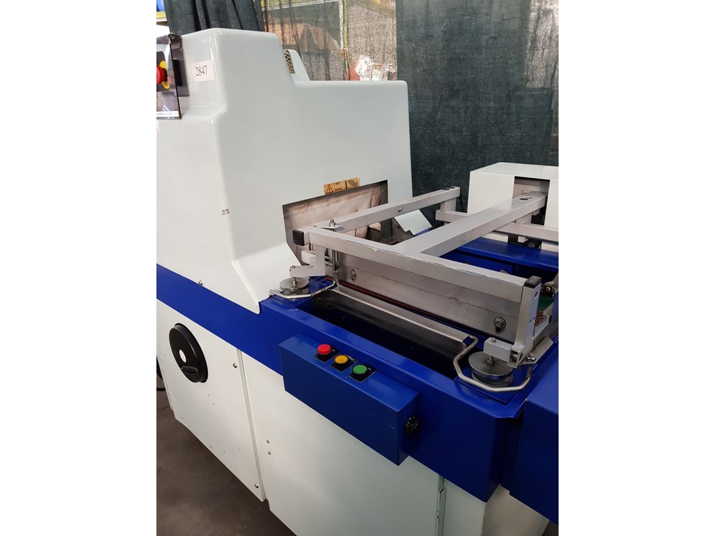 CONFEZIONATRICE ANGOLARE CON TUNNEL SFERE EMBALLAGE TL50.40SM (COD. MF-PK-FAR-55) in vendita - foto 2