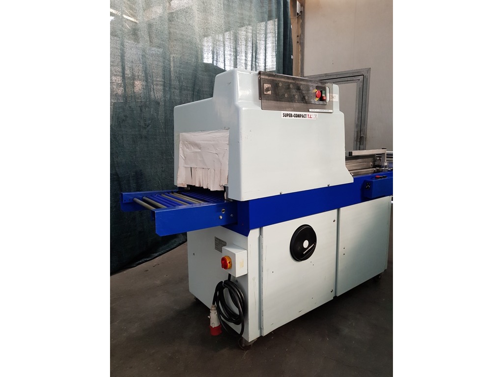 CONFEZIONATRICE ANGOLARE CON TUNNEL SFERE EMBALLAGE TL50.40SM (COD. MF-PK-FAR-55) in vendita - foto 3