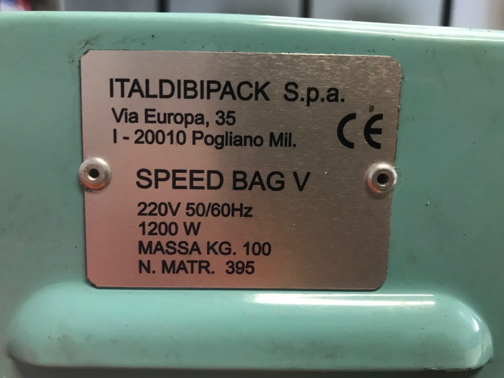 Imbustatrice speed bag v in vendita - foto 2