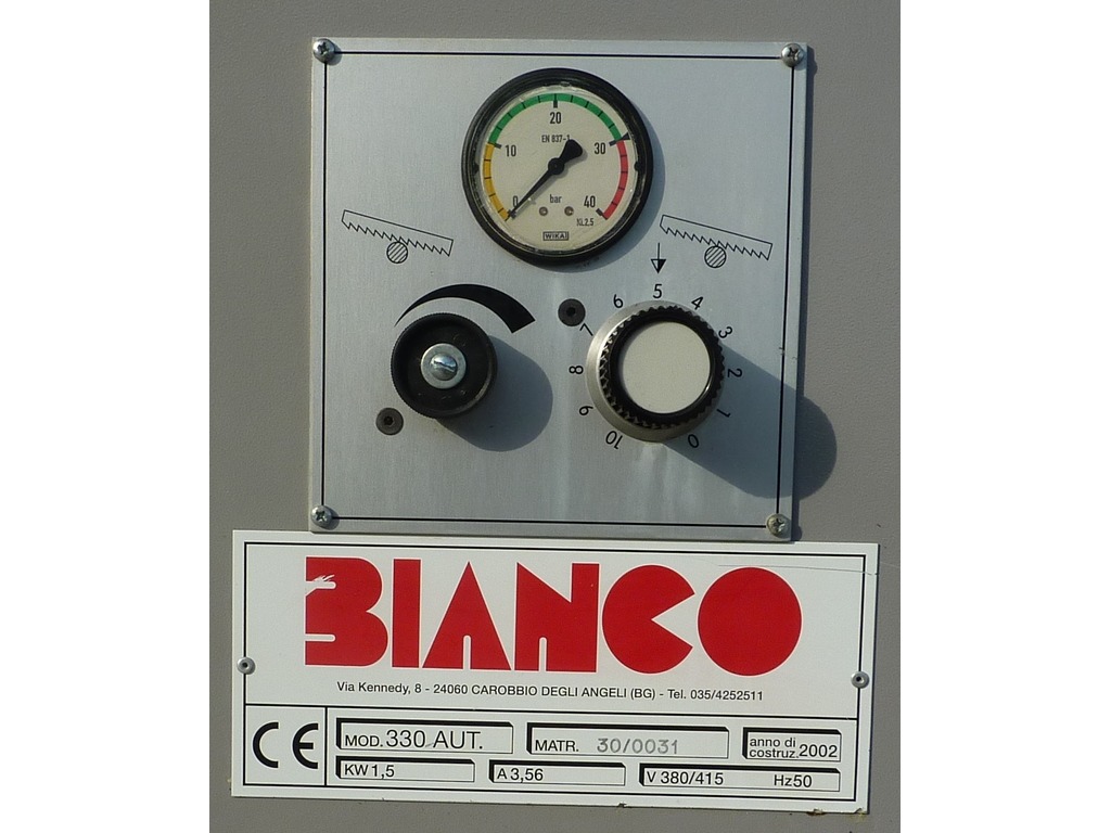Segatrice a nastro BIANCO 330 AUTOMATICA 60° in vendita - foto 5