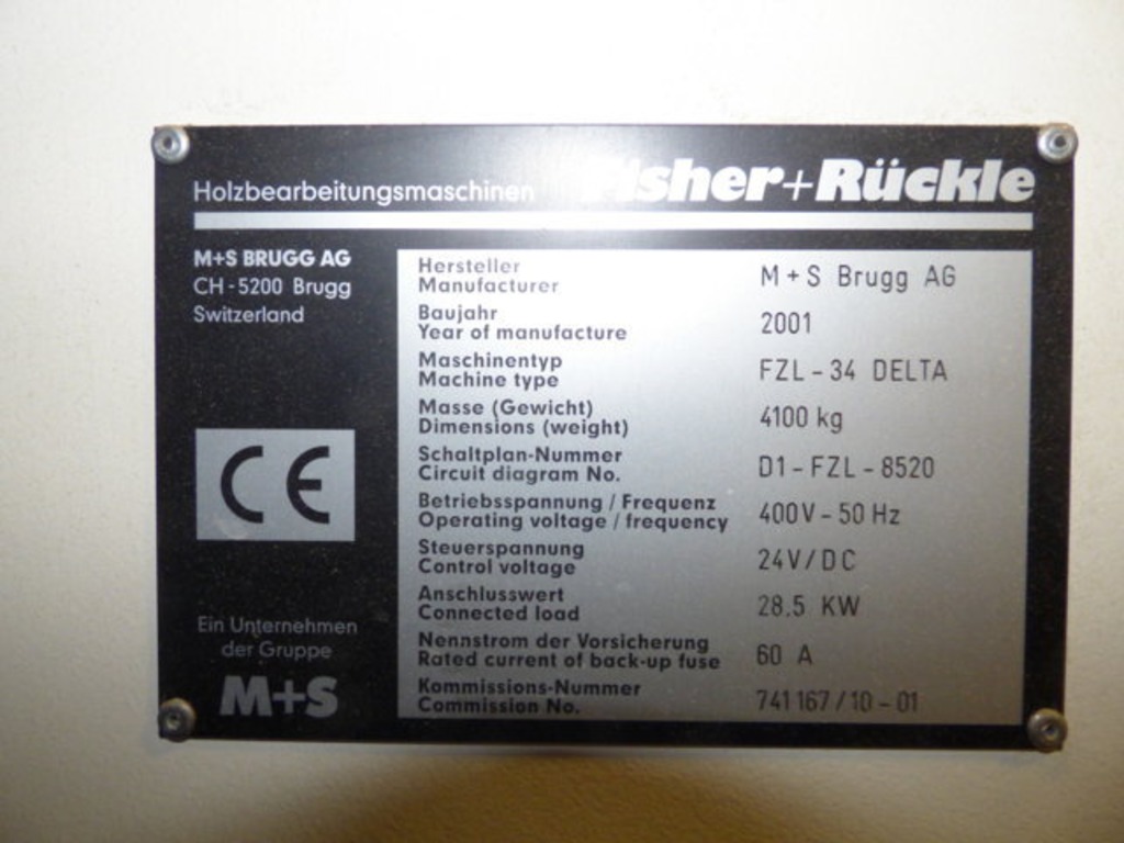 LINEA GIUNTATURA FISHER - RUCKLE FSZ 32 in vendita - foto 4