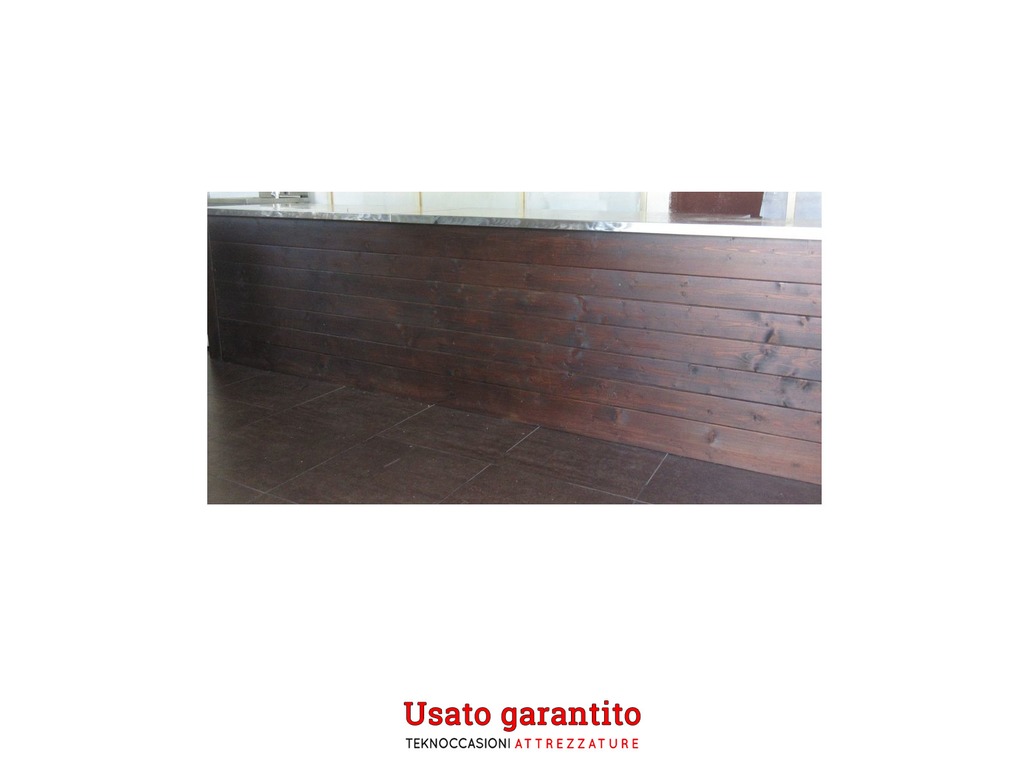 Banco bar completo in legno semi nuovo in vendita - foto 1