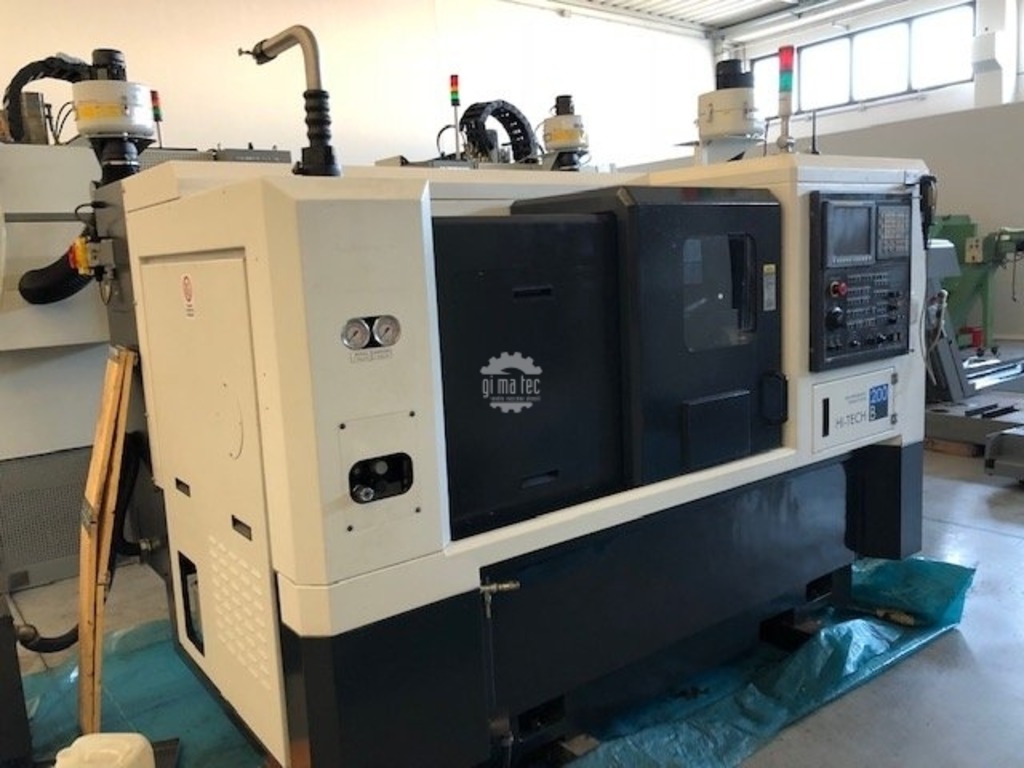Tornio 2 assi Hwacheon Mod. Hi-Tech 200B in vendita - foto 3