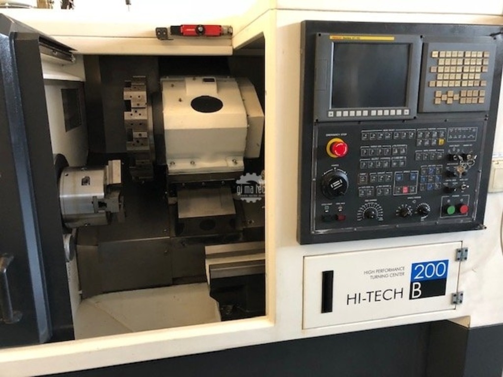 Tornio 2 assi Hwacheon Mod. Hi-Tech 200B in vendita - foto 4
