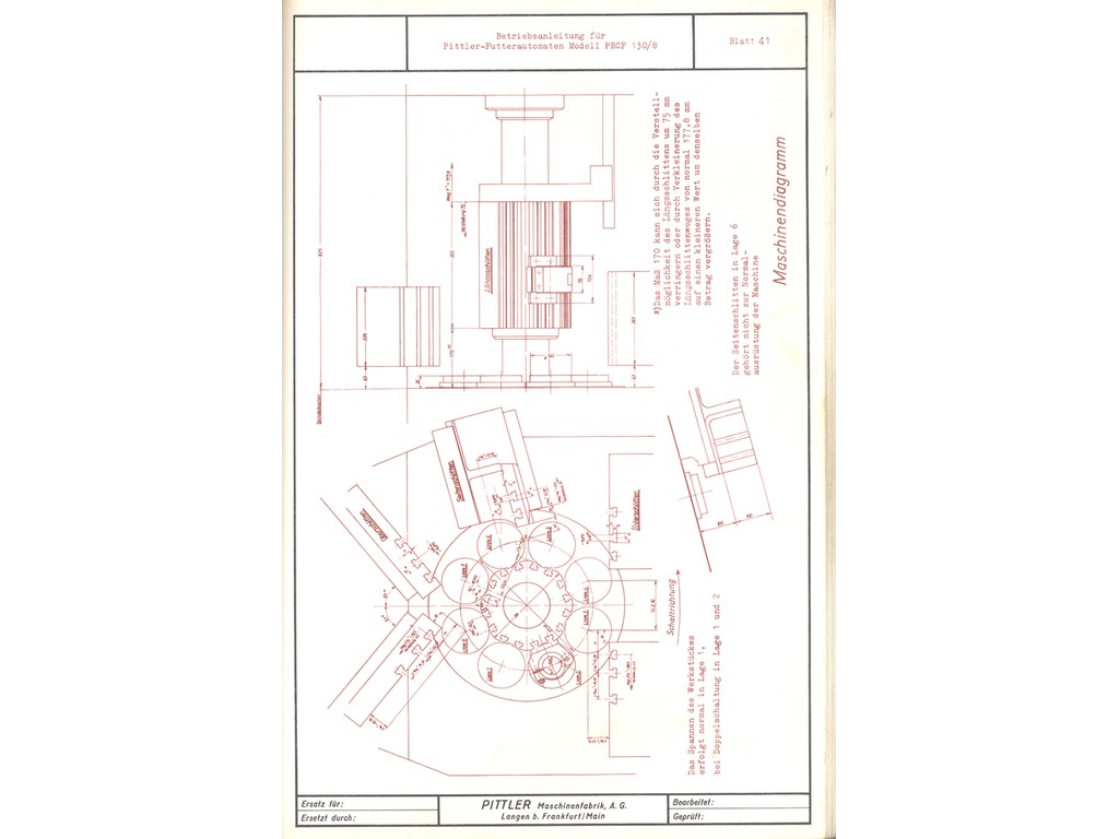 Acme Gridley Pittler PRCF 200/4 PRCF 160/6 PRCF 130/8 Manuale uso e manutenzione in vendita - foto 5