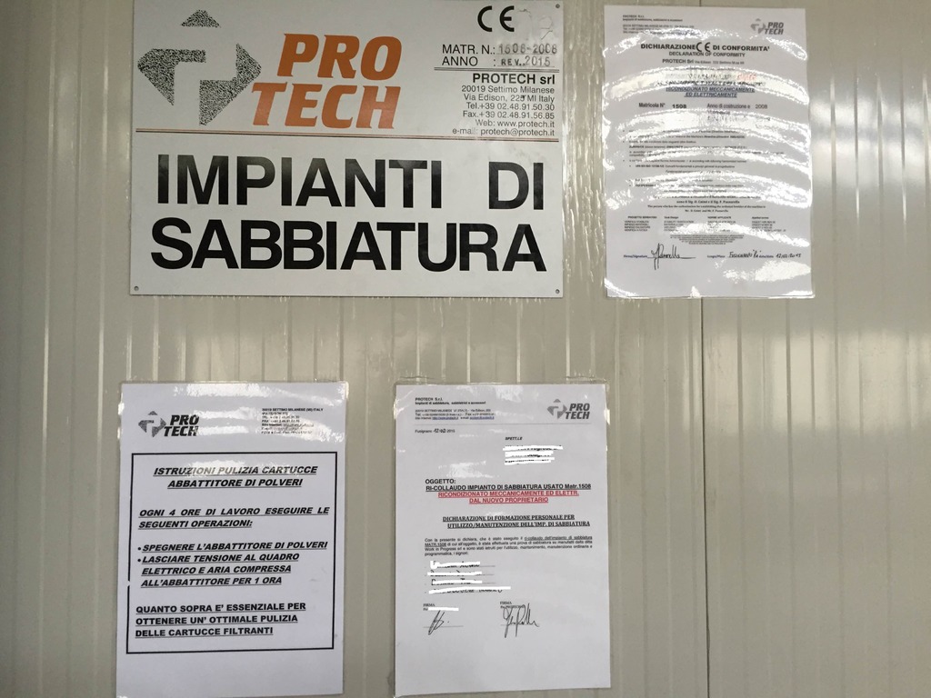 CABINA DI SABBIATURA - OCCASIONE in vendita - foto 3