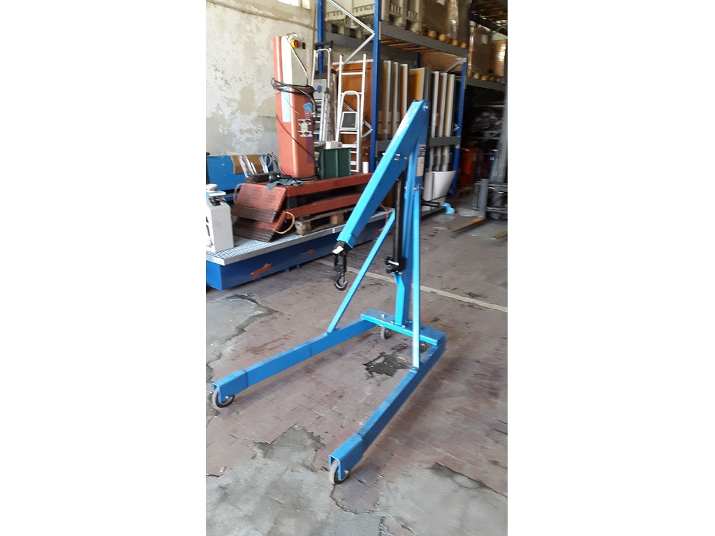 Transpallet carrello con gancio sollevamento ceste in vendita - foto 3