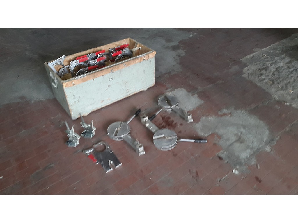 Attrezzi pre-saldatura taglio polietilene usati in vendita - foto 3