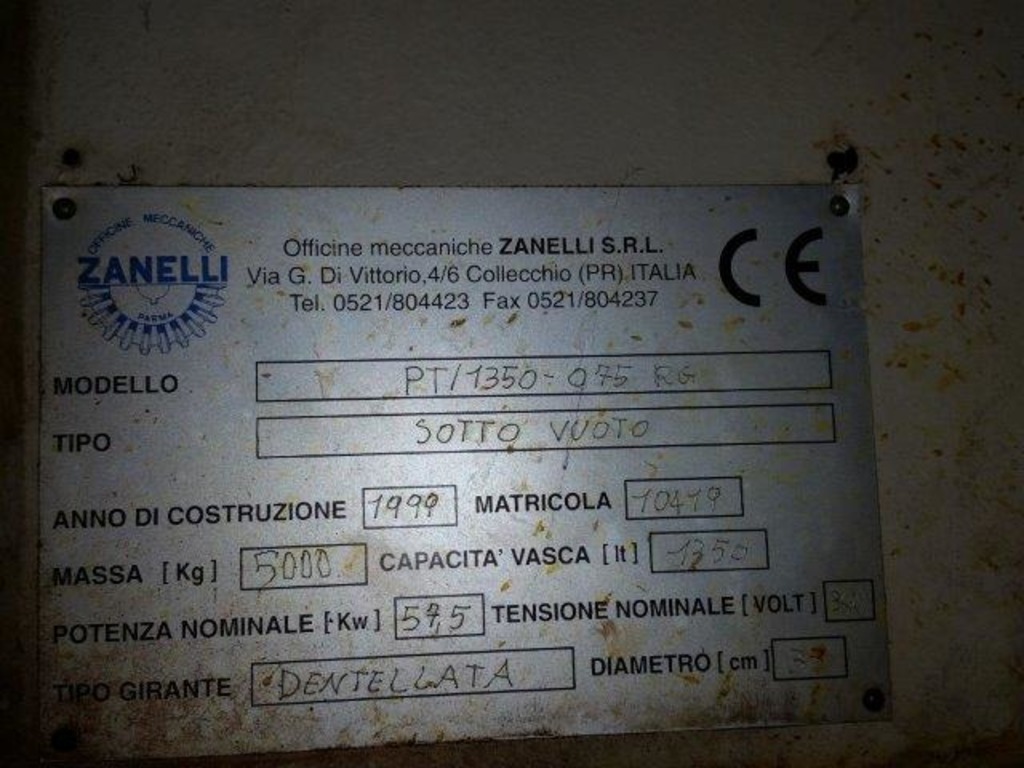 Zanelli miscelatori acciaio con girante dentellata in vendita - foto 1
