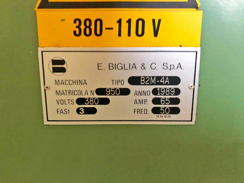 TORNIO ORIZZONTALE BIGLIA B2M-4A in vendita - foto 8