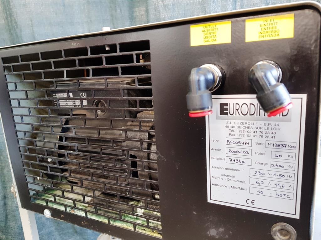 UNITÀ REFRIGERATORE CHILLER EURODIFROID MOD. RFC05HP1 (COD. IND-PR-UNI-34) in vendita - foto 2