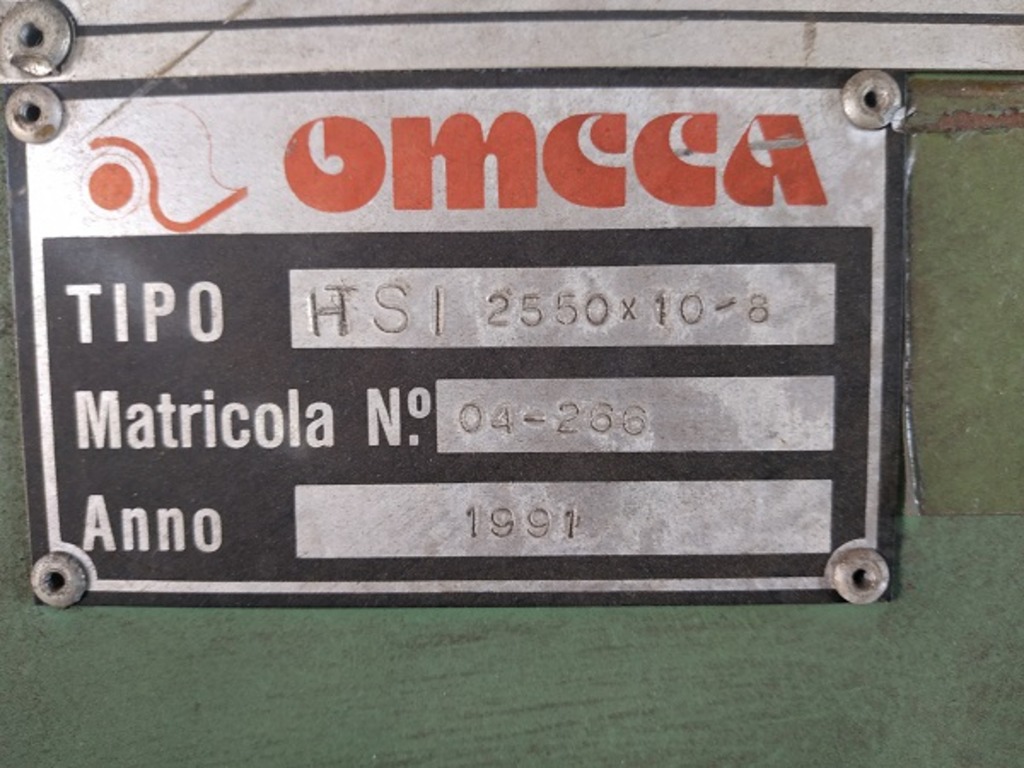 CALANDRA OMCCA 2550X10MM in vendita - foto 2