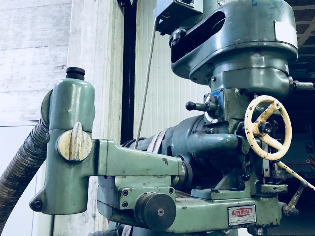 Fresa fresatrice meccanica idrocopiante DUPLOMATIC in vendita - foto 6
