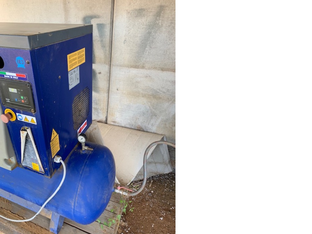 COMPRESSORE a vite MICHELIN AIR COMPRESSOR RSXD 10/300 +serbatoio separato 1000lt in vendita - foto 5