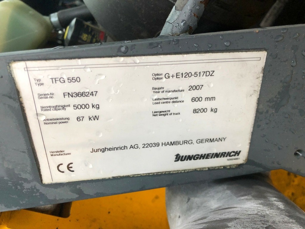Muletto Jungheinrich TFG 550 in vendita - foto 5