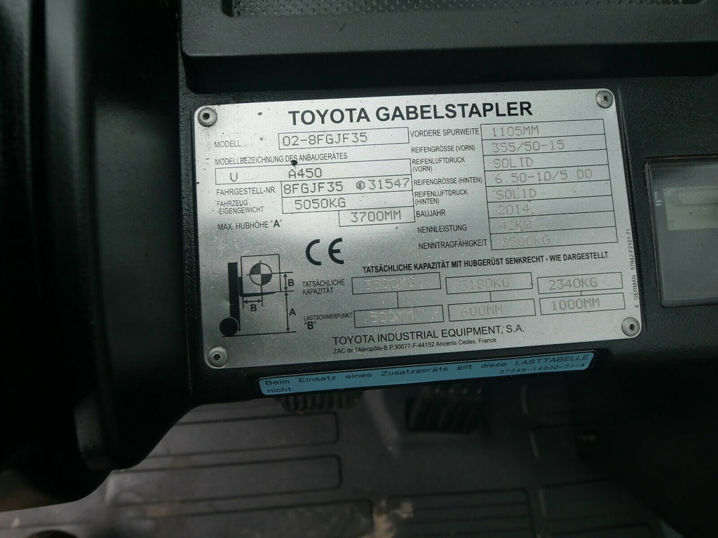Muletto Toyota Tonero SAS35 in vendita - foto 7