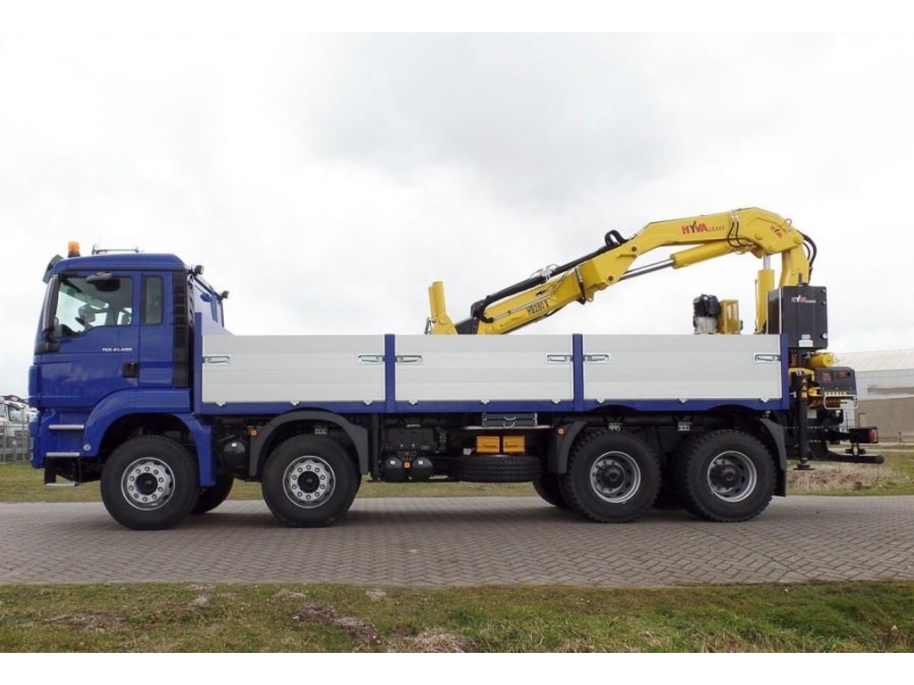 MAN TGS 41.400 con Gru Hyva HB280 X H1 in vendita - foto 1