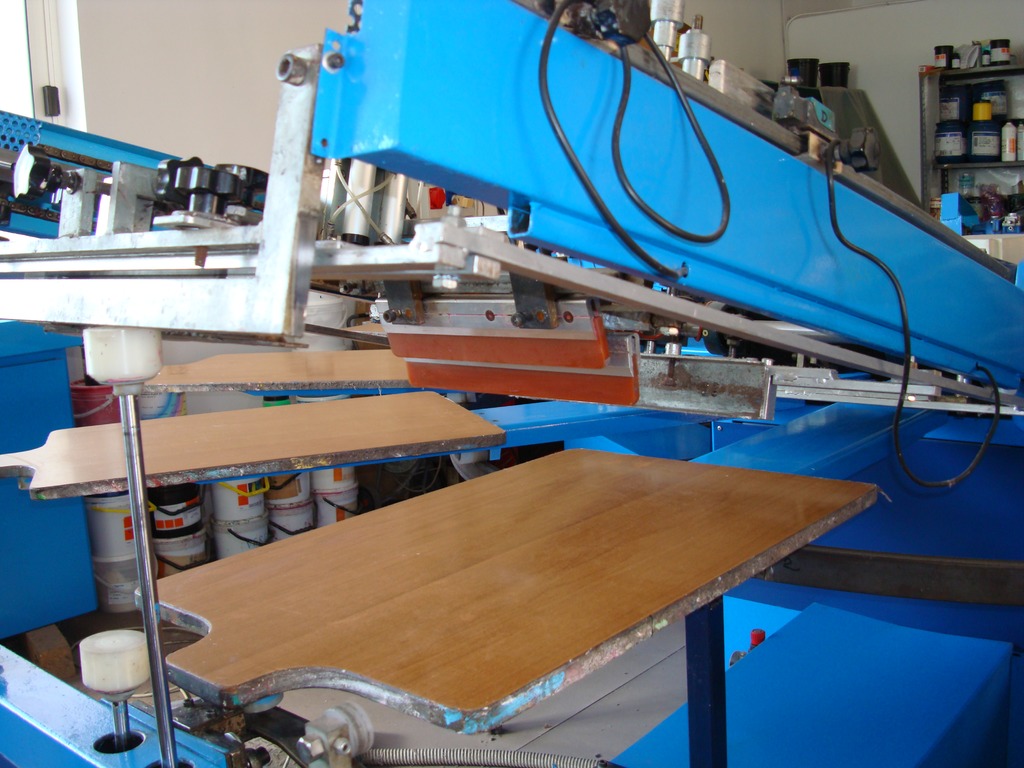 Giostra serigrafica 5 colori 8 postazioni in vendita - foto 4