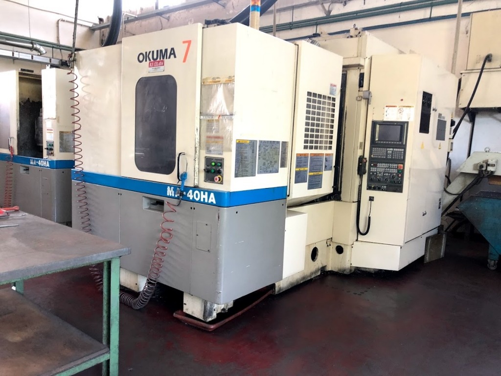 Centro di lavoro orizzontale Okuma MA 40 HA in vendita - foto 1