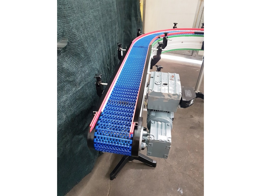 NASTRO TRASPORTATORE CURVO MOTORIZZATO SEW (COD. MF-PK-NAS-253) in vendita - foto 4