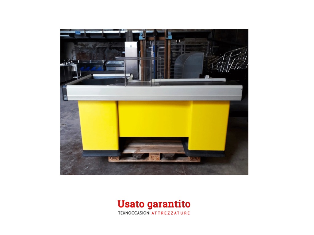 Banco cassa con nastro trasportatore in vendita - foto 2