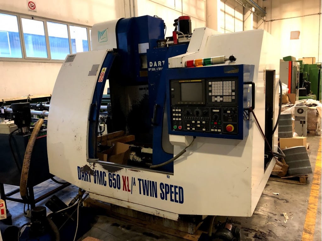Centro di lavoro Dart VMC 650 XL (800) Twin Speed usato in vendita - foto 1