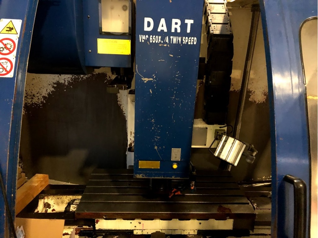 Centro di lavoro Dart VMC 650 XL (800) Twin Speed usato in vendita - foto 2