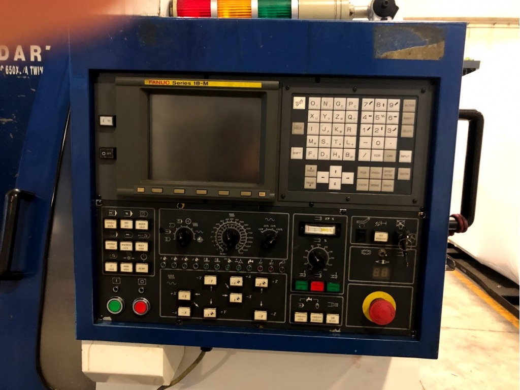 Centro di lavoro Dart VMC 650 XL (800) Twin Speed usato in vendita - foto 3