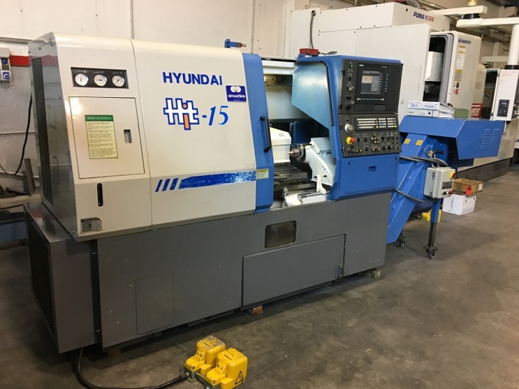 Tornio CNC da ripresa con utensili fissi Hyundai HIT 15 in vendita - foto 4