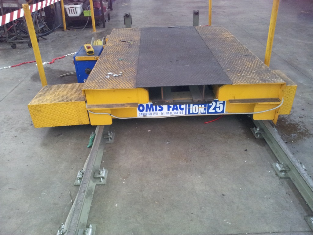 carrello a rotaia in vendita - foto 1