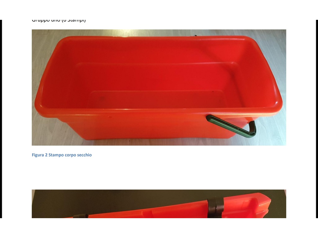 Stampo per secchio con strizzatore in vendita - foto 3