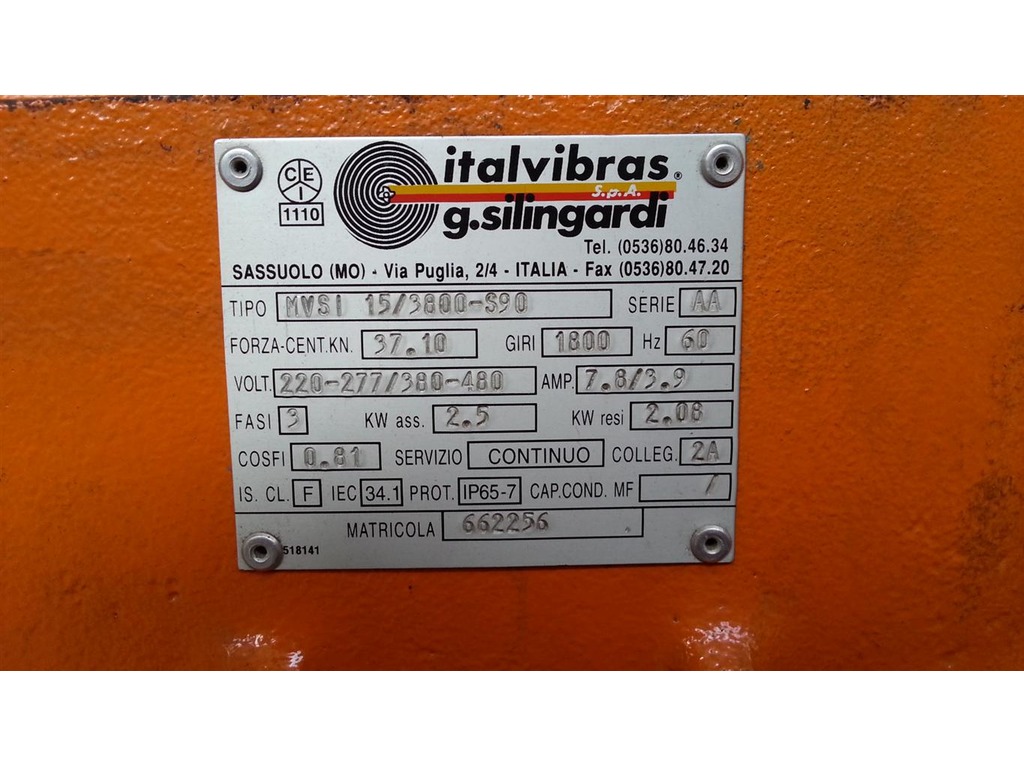 Motovibratore ITALVIBRAS in vendita - foto 3