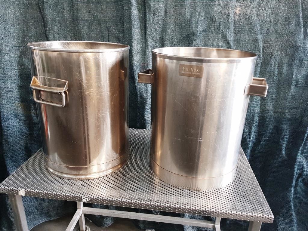 CONTENITORE IN ACCIAIO INOX – MILINOX – 30 LT (COD. MF-PR-CONTE-7) in vendita - foto 1