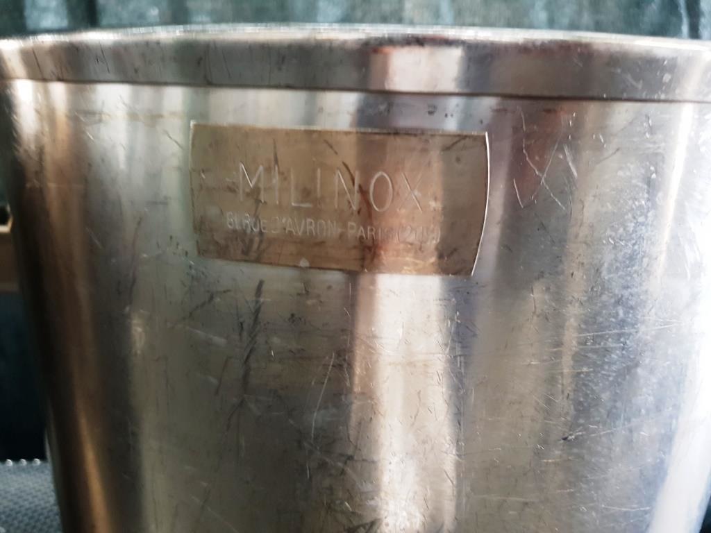 CONTENITORE IN ACCIAIO INOX – MILINOX – 30 LT (COD. MF-PR-CONTE-7) in vendita - foto 3