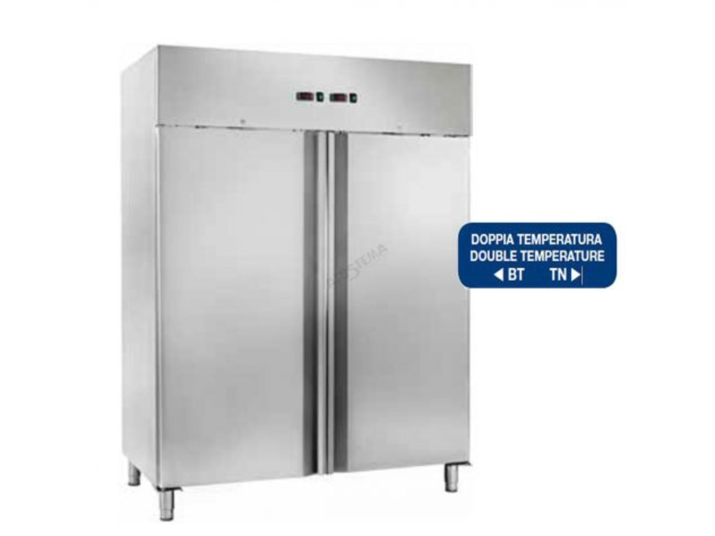 Armadio Refrigerato a Doppia Temperatura GN 2/1 - Cap. 475+475 Lt. in vendita - foto 1