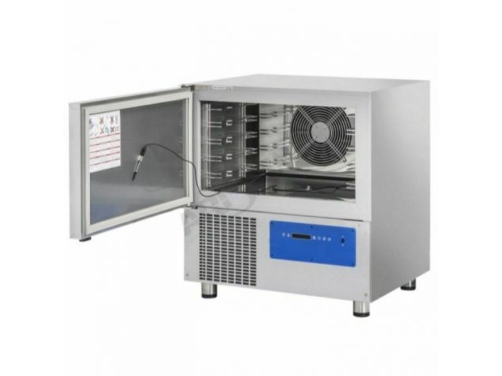 Abbattitore di temperatura professionale 5 teglie inox con sonda in vendita - foto 2