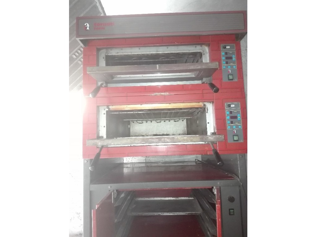 forno elettrico professionale 380 volt con doppia camera usato in vendita - foto 1
