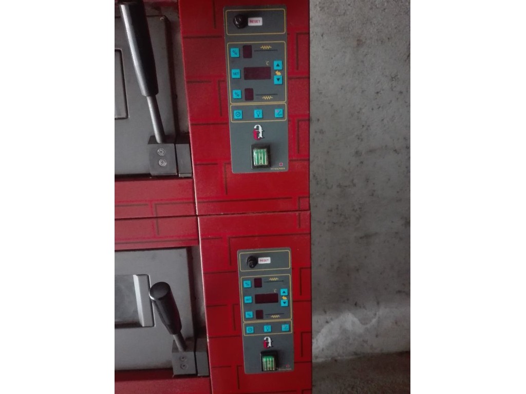 forno elettrico professionale 380 volt con doppia camera usato in vendita - foto 3