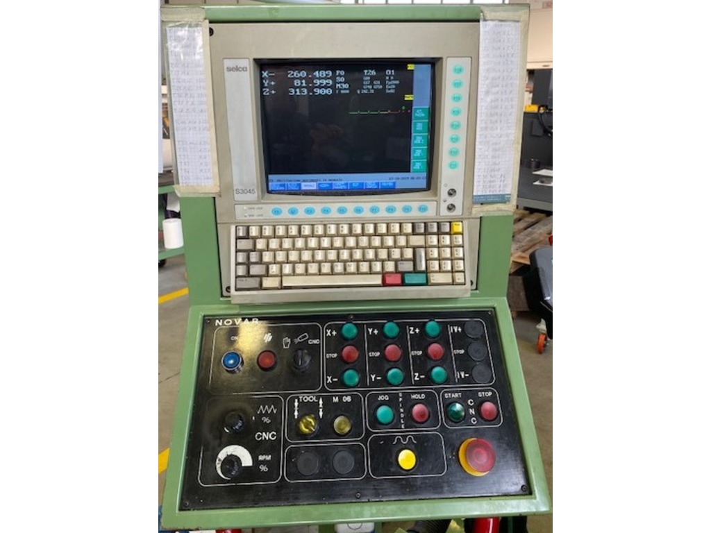 FRESATRICE A BANCO FISSO NOVAR CNC SELCA in vendita - foto 3