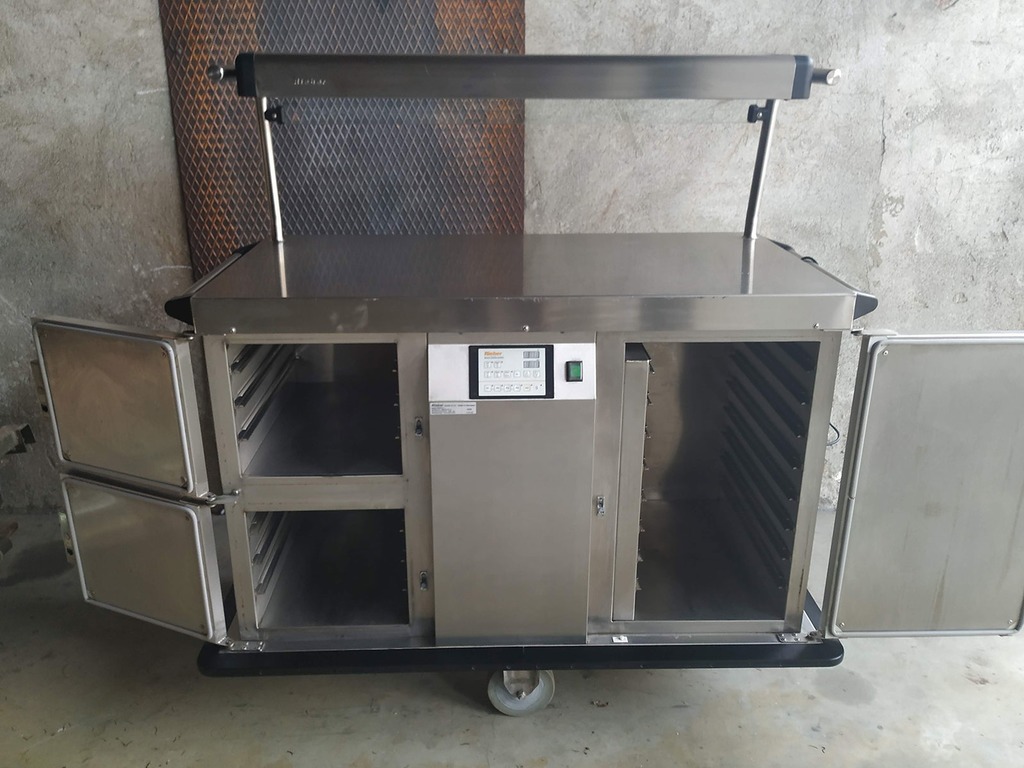 Carrello riscaldato scalda vivande piatti espositore self service Rieber RST-1-230V 88270101 in vendita - foto 1