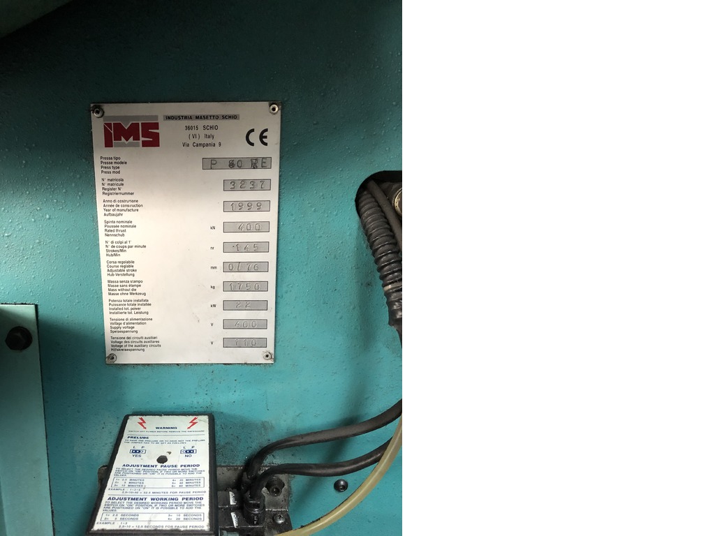 Pressa IMS 40VE in vendita - foto 2
