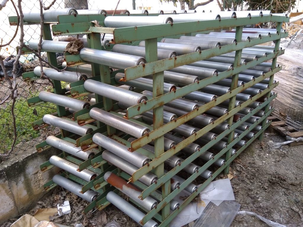 rulliere a rulli folli da 2,5 mt in vendita - foto 4