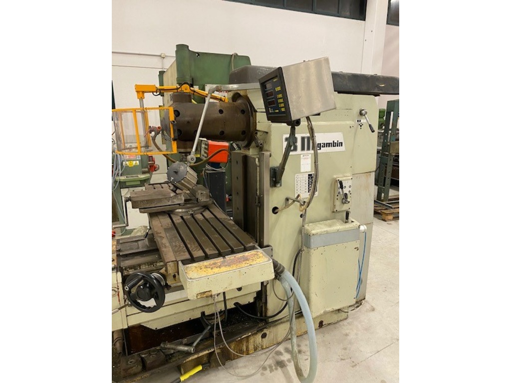 FRESATRICE UNIVERSALE GAMBIN 3M Usato in vendita - foto 3