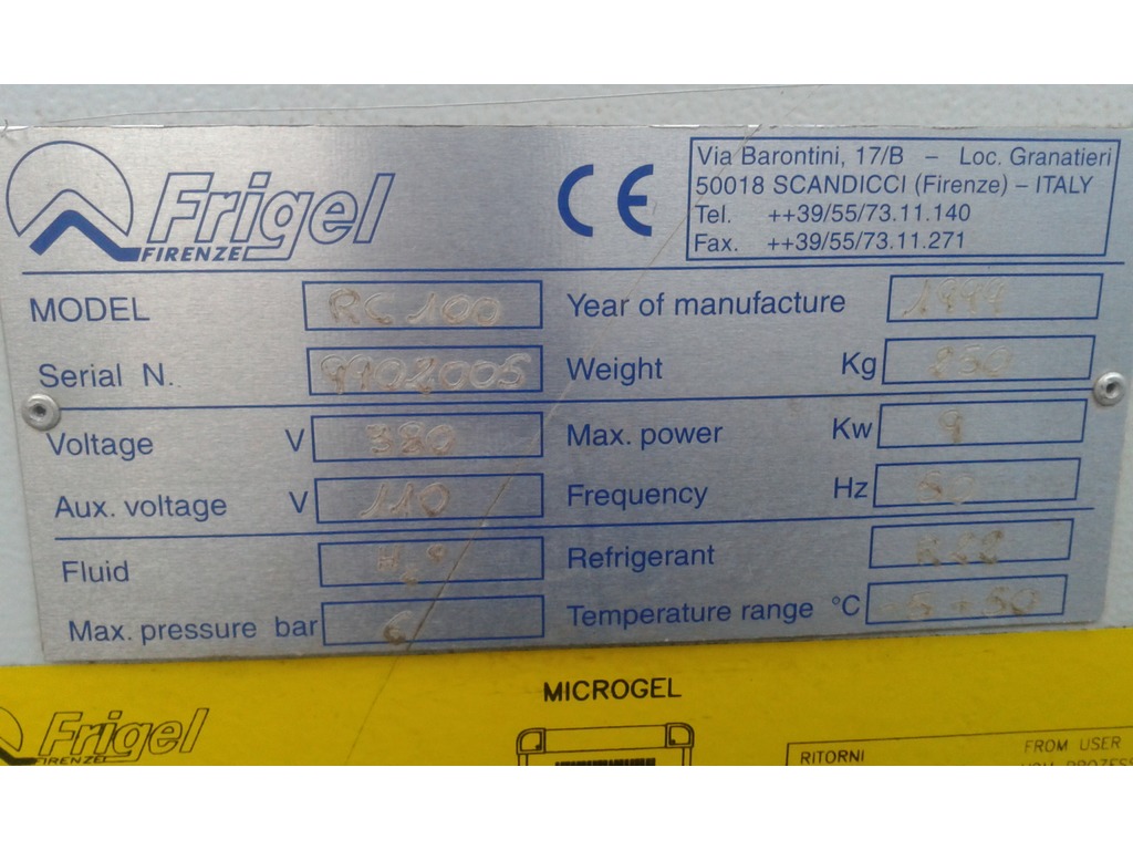Frifgel RC100 in vendita - foto 5