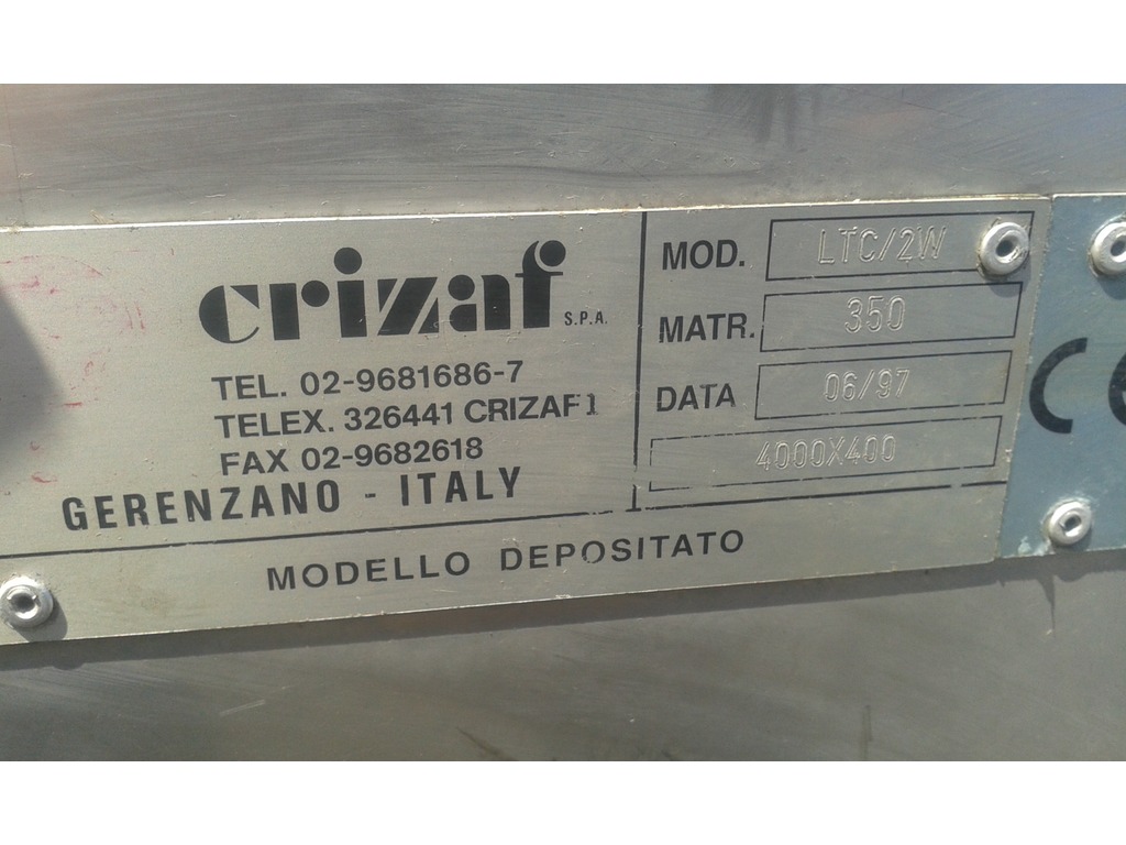 NASTRO TRASPORTATORE GRIZAF . in vendita - foto 1