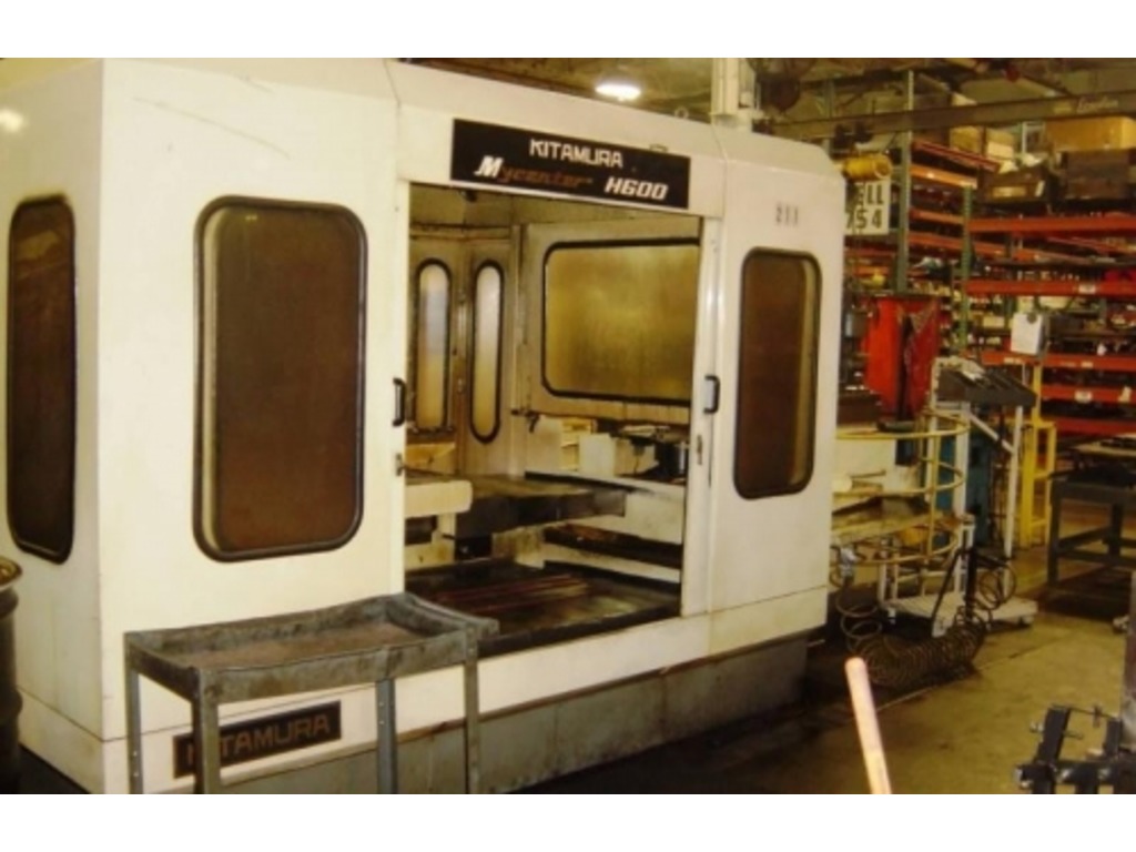 CENTRO DI LAVORO ORIZZONTALE KITAMURA H6002 APC in vendita - foto 2