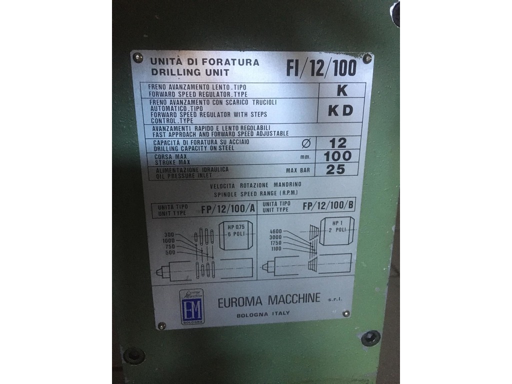 Unità di foratura per macchina transfer in vendita - foto 2