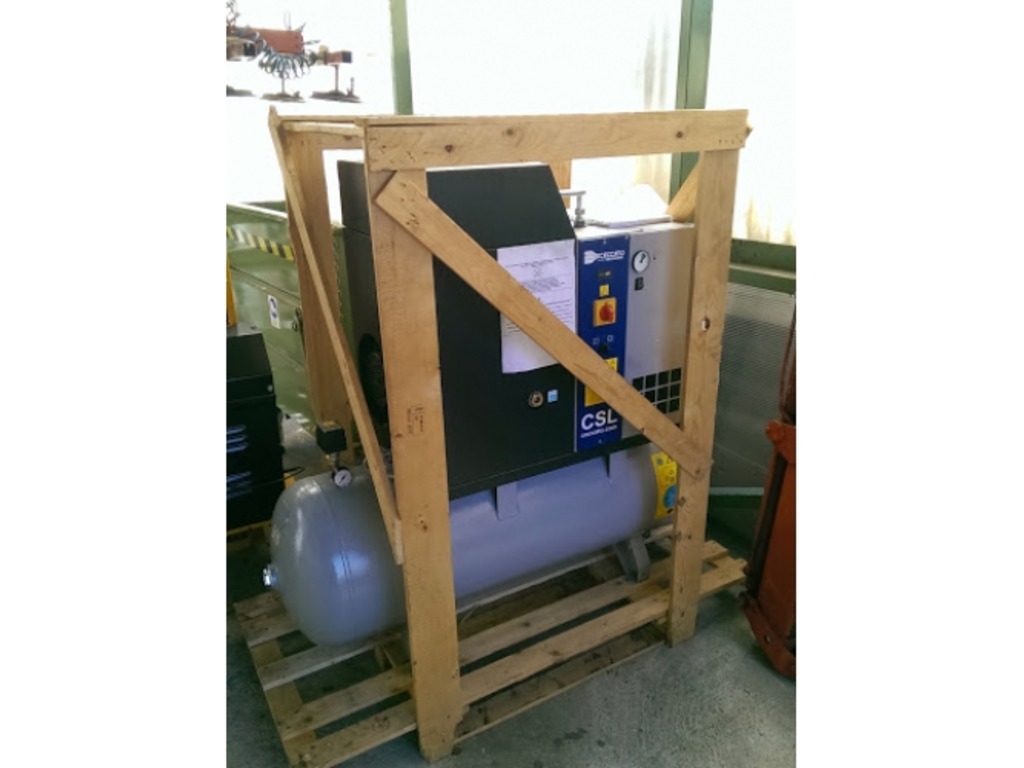 Compressore rotativo Ceccato CSL 10 con serbatoio+essicatore in vendita - foto 1